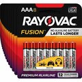 Spectrum Brands BATTERY, FUSION, AAA, 8-PACK, 30PK RAY8248TFUSKCT